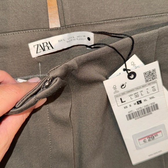 Zara Women’s Large dark Gray Pants - Picture 14 of 14